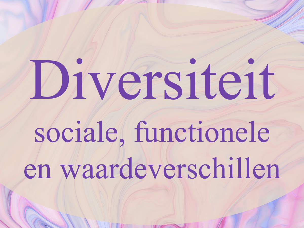 De kracht van diversiteit: Het begrijpen van sociale, functionele en waardeverschillen